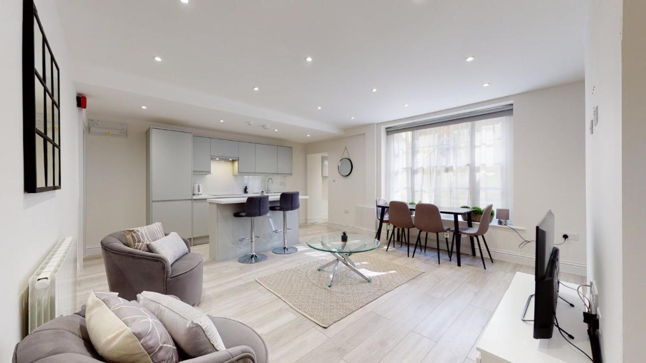 Chic Apartment By Hyde Park Londen Buitenkant foto