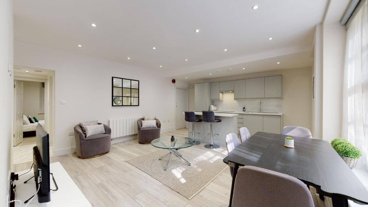 Chic Apartment By Hyde Park Londen Buitenkant foto