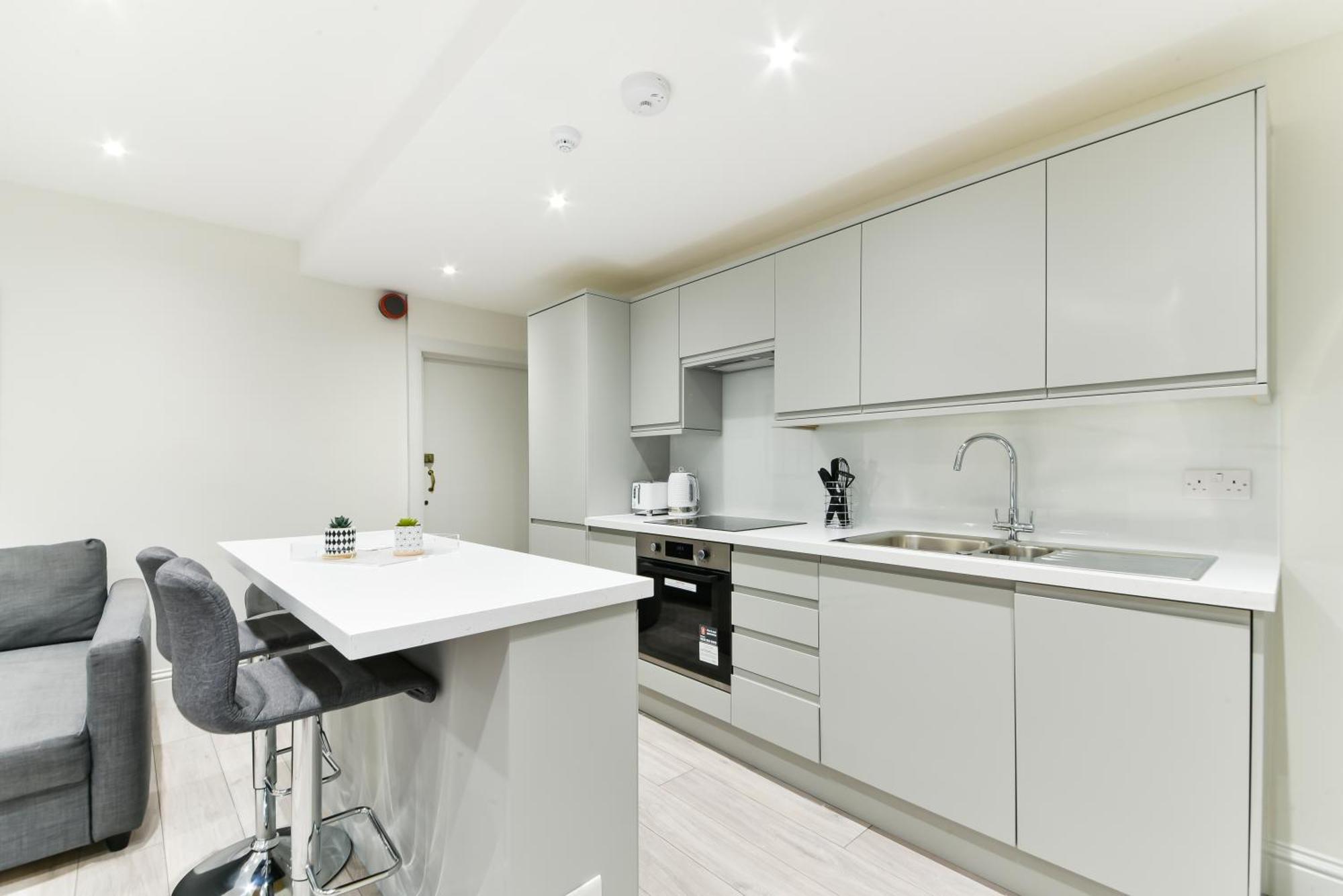 Chic Apartment By Hyde Park Londen Buitenkant foto
