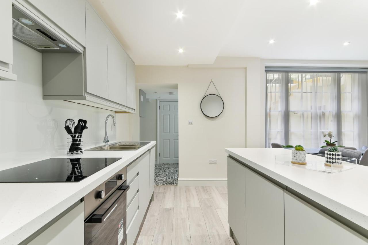 Chic Apartment By Hyde Park Londen Buitenkant foto